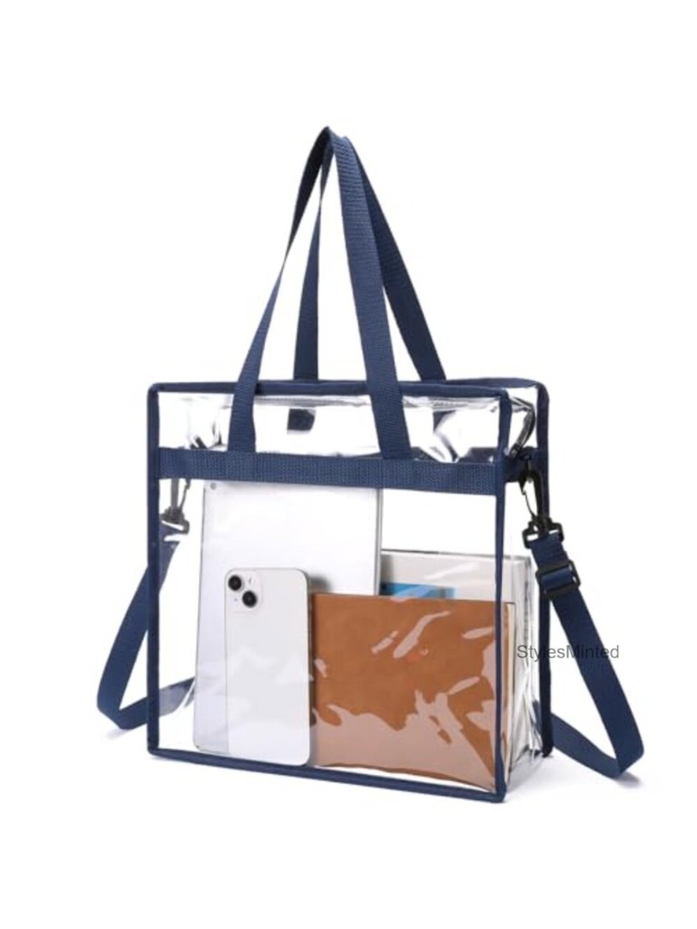 Clear Stadium Approved Crossbody Bag PVC Waterproof Concert Event Purse
